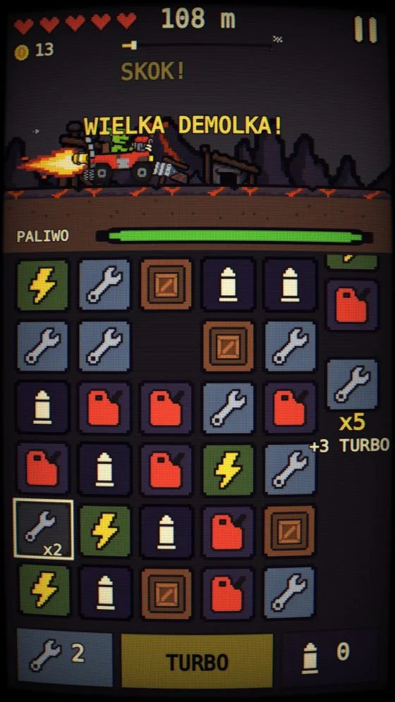 Total demolition on the volcanic track
